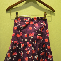 AE Floral Peplum Top