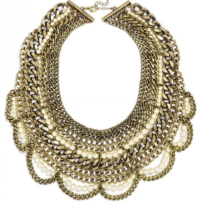 Marrakech Pearl Statement Necklace