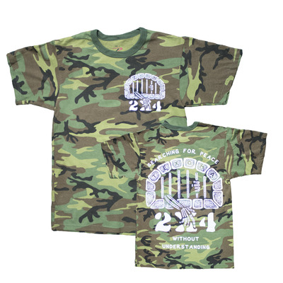 Camo bars tee
