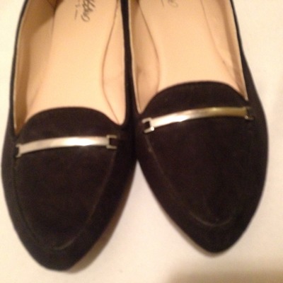 Suede flats