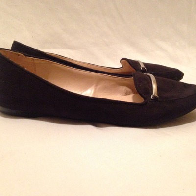 Suede flats