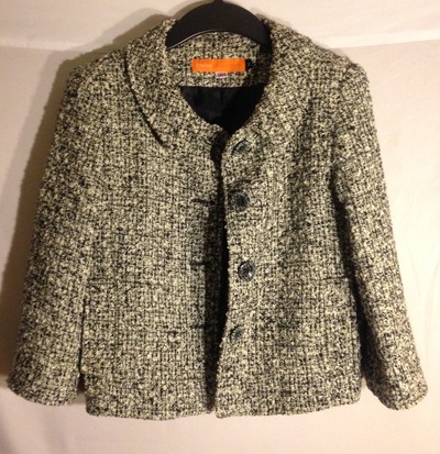 Black & White Tweed Blazer