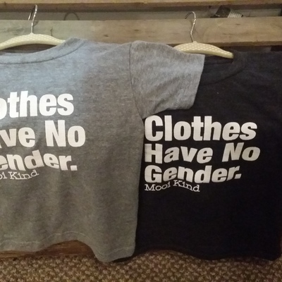 Clothes have no gender t