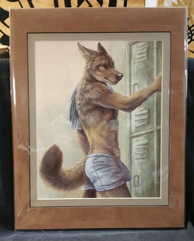 Locker Room Look 8 x 10 Matted Print