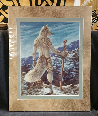 Alone 8 x 10 Matted Print