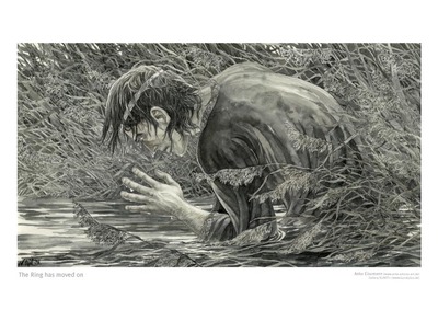 Tolkien Poster Print: "The Ring has moved on"