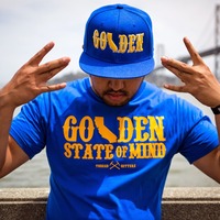 GOLDEN Snapback Royal - Thumbnail 1