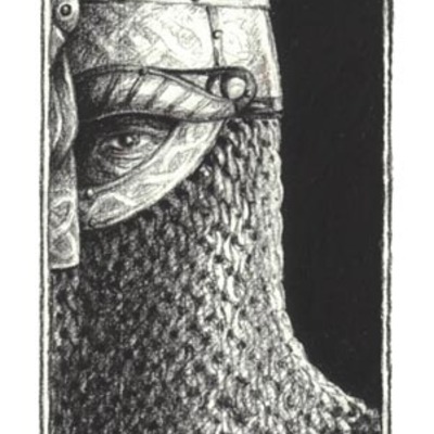 Beowulf poster print: "warrior"