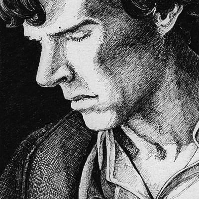 Sherlock artprint: "sherlock"