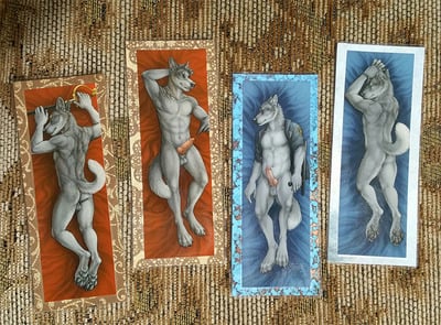 Naughty Bookmarks - Gentlemen 