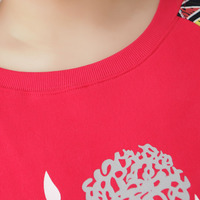 XL-2XL Navy/Red Plus Size Woolen Fleece Jumper SP154441 - Thumbnail 3