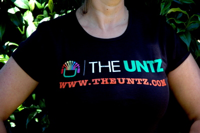 The Untz Logo Black Women's T-Shirt *ON SALE*