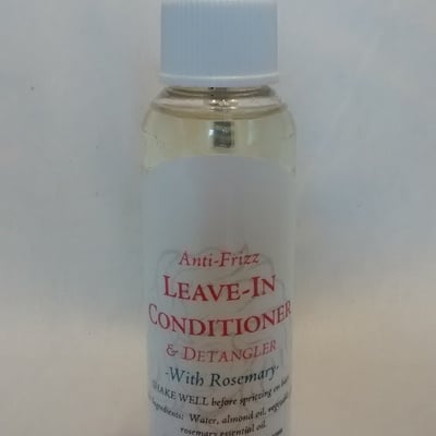Anti-frizz leave-in conditioner & detangler with rosemary