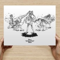 Battle Scared Scouts - Print