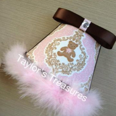 Taylors treasures - custom leopard nursery night light - any pattern/trim - Thumbnail 4