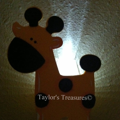 Taylors treasures - zoo animals led nursery night light - Thumbnail 4