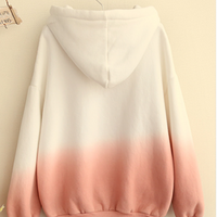Winter Gradient Hooded Sweater - Thumbnail 1