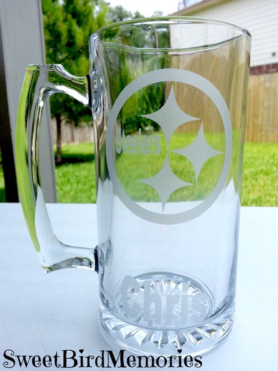 Steelers beer mug