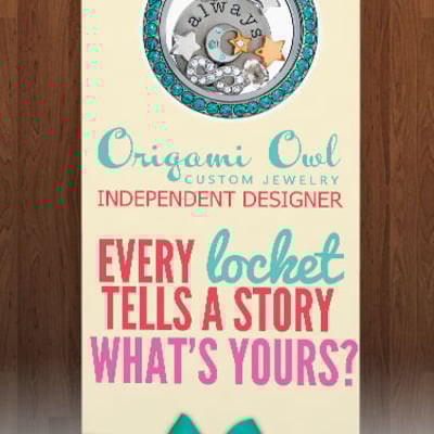 Origami owl- retractable banner - Thumbnail 5