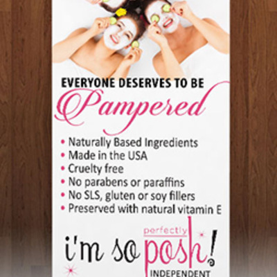 Perfectly posh- retractable banner - Thumbnail 3