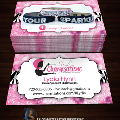 Charmsations business cards