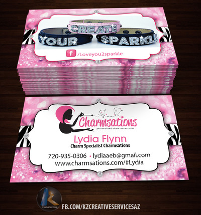 Charmsations Business cards