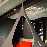 Cacoon Hanging Tent SINGLE Size Blue FREE SHIPPING  - Thumbnail 2