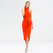 Crossing Borders Dress - Orange