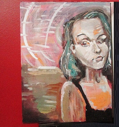 Adrienne, a painting
