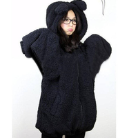 Cute ears hooded jacket - Thumbnail 1