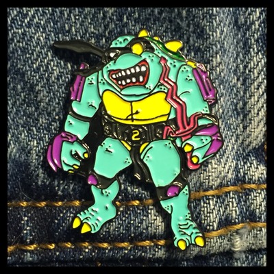 Slash Enamel Pin 127