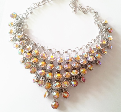 SPARKLING Chainmaille Look Necklace