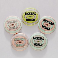 sick sad world - 1" buttons - Thumbnail 1