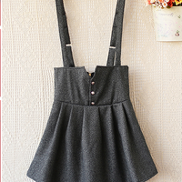 Tall Waist Condole Belt Dress Skirt - Thumbnail 3