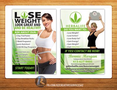 HERBALIFE - 4"X6" BLITZ CARDS