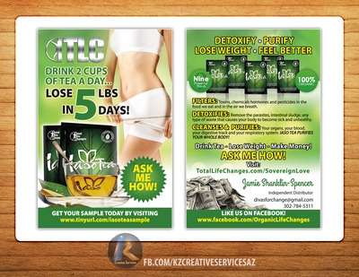 TOTAL LIFE FITNESS - 4"X6" BLITZ CARDS