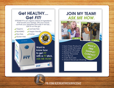 FITTEAM FIT - 4"X6" BLITZ CARDS
