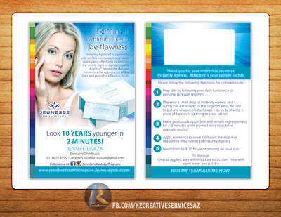 JEUNESSE - 4"X6" BLITZ CARDS