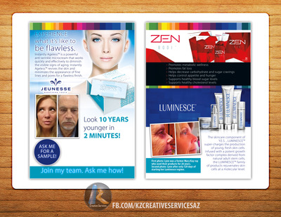 JEUNESSE 2 - 4"X6" BLITZ CARDS