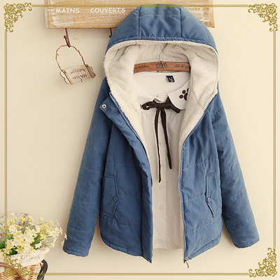 Harajuku Hooded Winter Coat