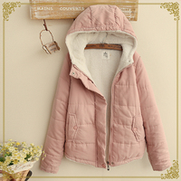 Harajuku Hooded Winter Coat - Thumbnail 3