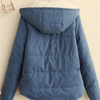 Harajuku Hooded Winter Coat - Thumbnail 4