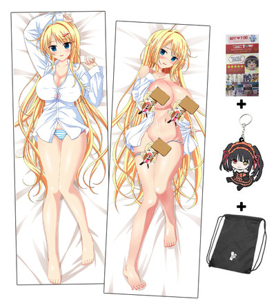 Brand New Yellow Haired Lady Anime Dakimakura Japanese Hugging Body Pillow Cover ADP-511097