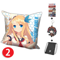 New Anime Japanese Dakimakura Square Pillow Case - Thumbnail 2