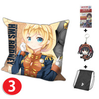 New Anime Japanese Dakimakura Square Pillow Case - Thumbnail 3