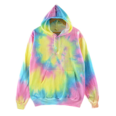 Pastel tie dye hoodies