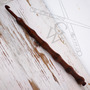 Walnut Crochet "Elder Hook" K size 10in - Thumbnail 2