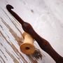 Walnut Crochet "Elder Hook" K size 10in - Thumbnail 3