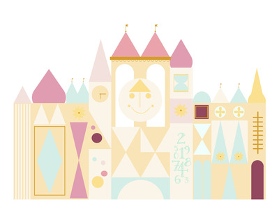Small World Print - Pink Variation
