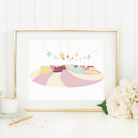 Teacups Print - Thumbnail 1